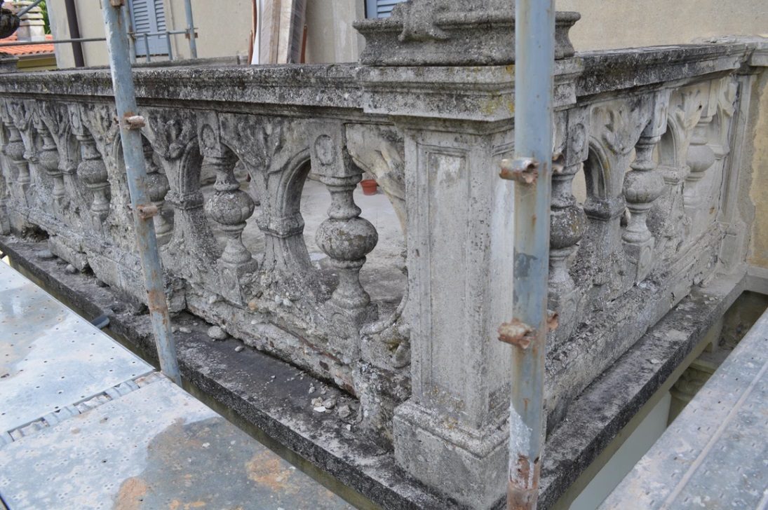 Restauro cemento plastico ammalorato