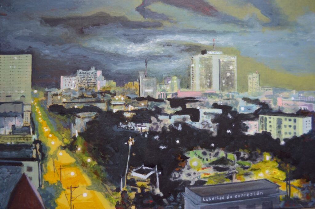 Opera d'arte "Caribbean Sky" di Gianfranco Lopo