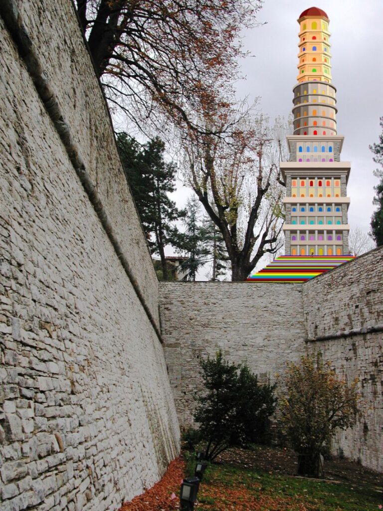 Opera d'arte "Muralia" di Gianfranco Lopo