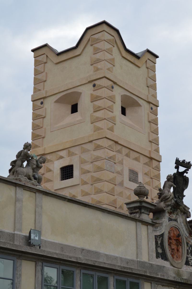 Ripristino di coloriture originali edificio