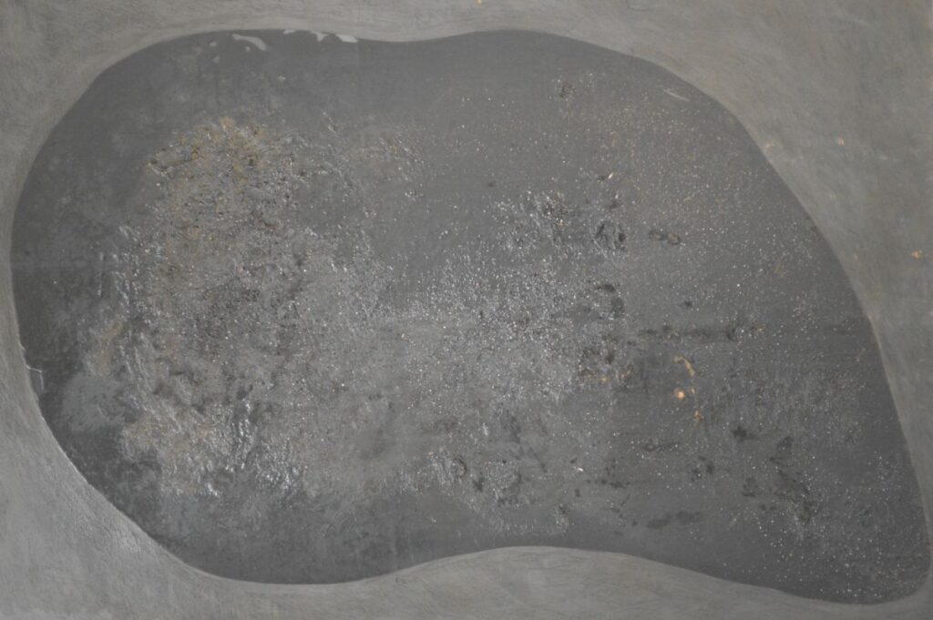 Opera d'arte "Petrolio e sale" di Gianfranco Lopo