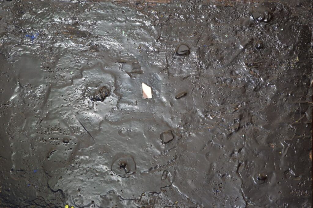 Opera d'arte "Spazio nero" di Gianfranco Lopo