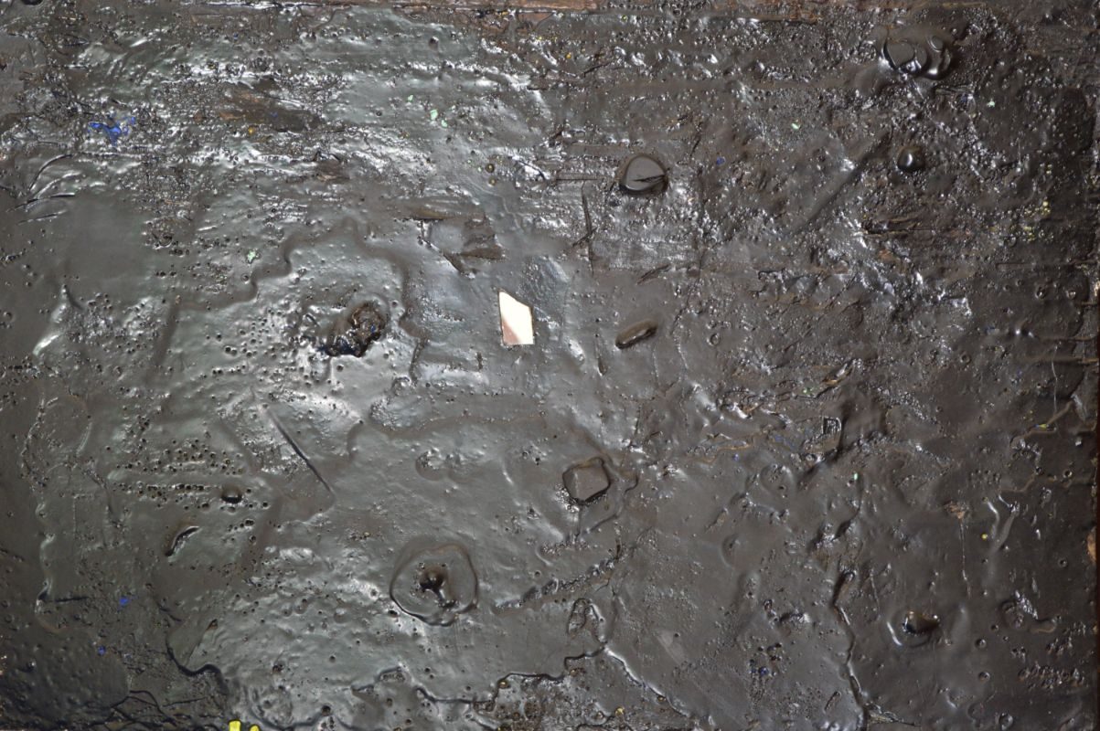 Opera d'arte "Spazio nero" di Gianfranco Lopo