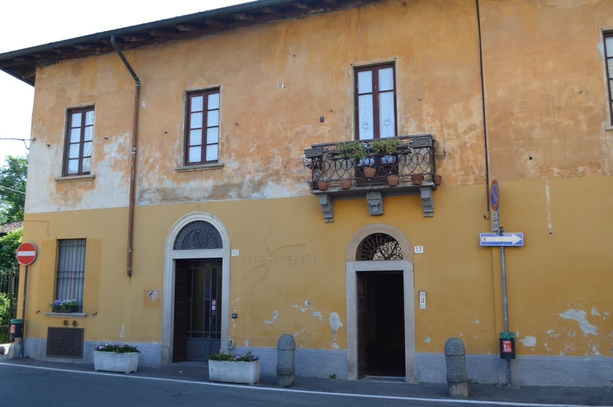 Prima del restauro di un edifico del quindicesimo secolo