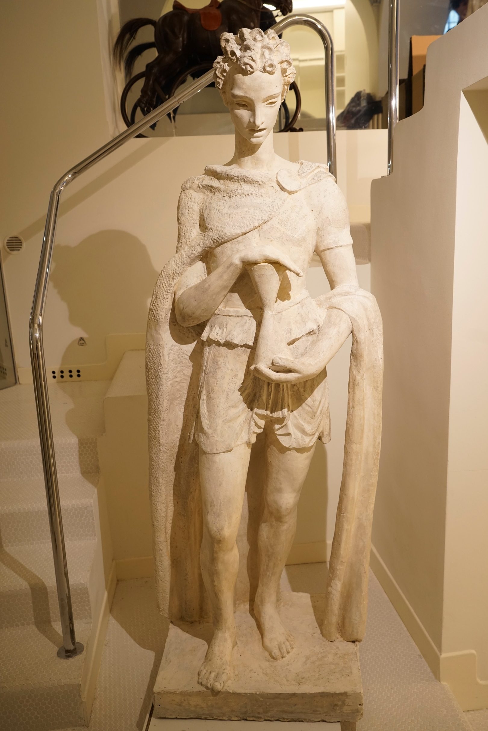 Statua Lina Arpesani - Dopo il restauro